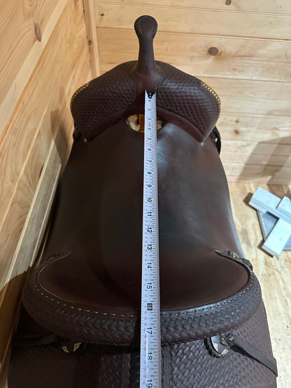 16” Morgan Saddlery 2S Ranch Cutter Western Saddle