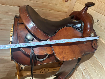 16.5” National Bridle Shop Tennessean Gaited Western Saddle Model 2623