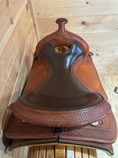 15.5” Crates Equi-Fit Ladies Reiner Western Saddle Model 4522-3