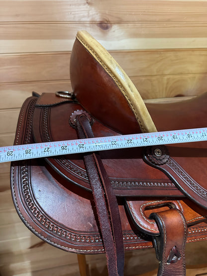 18” Circle Y All-Around Ranch Roper Western Saddle Model 1124