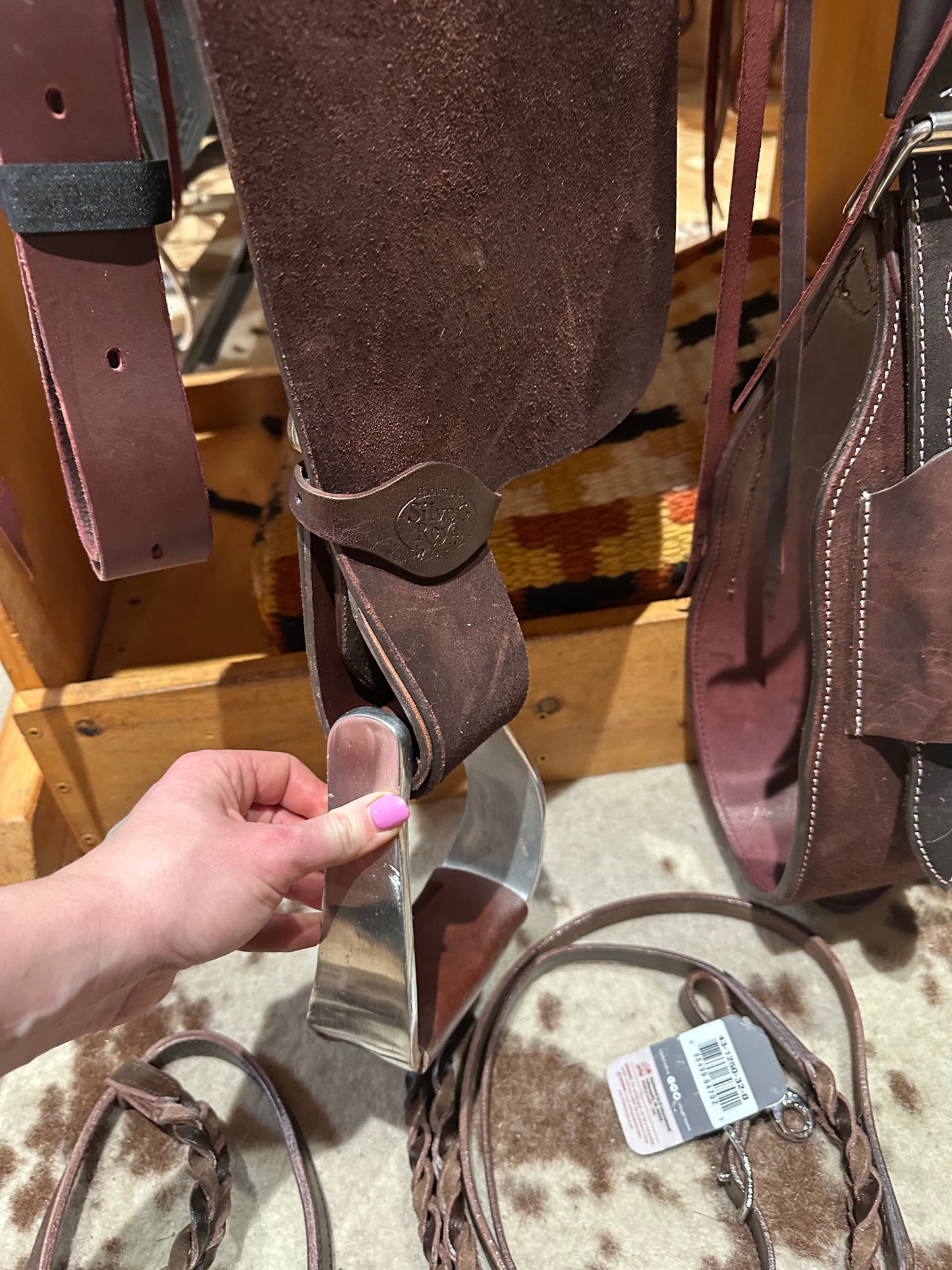 Silver Royal Carson Cowboy Saddle