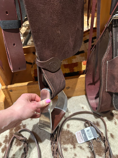 Silver Royal Carson Cowboy Saddle