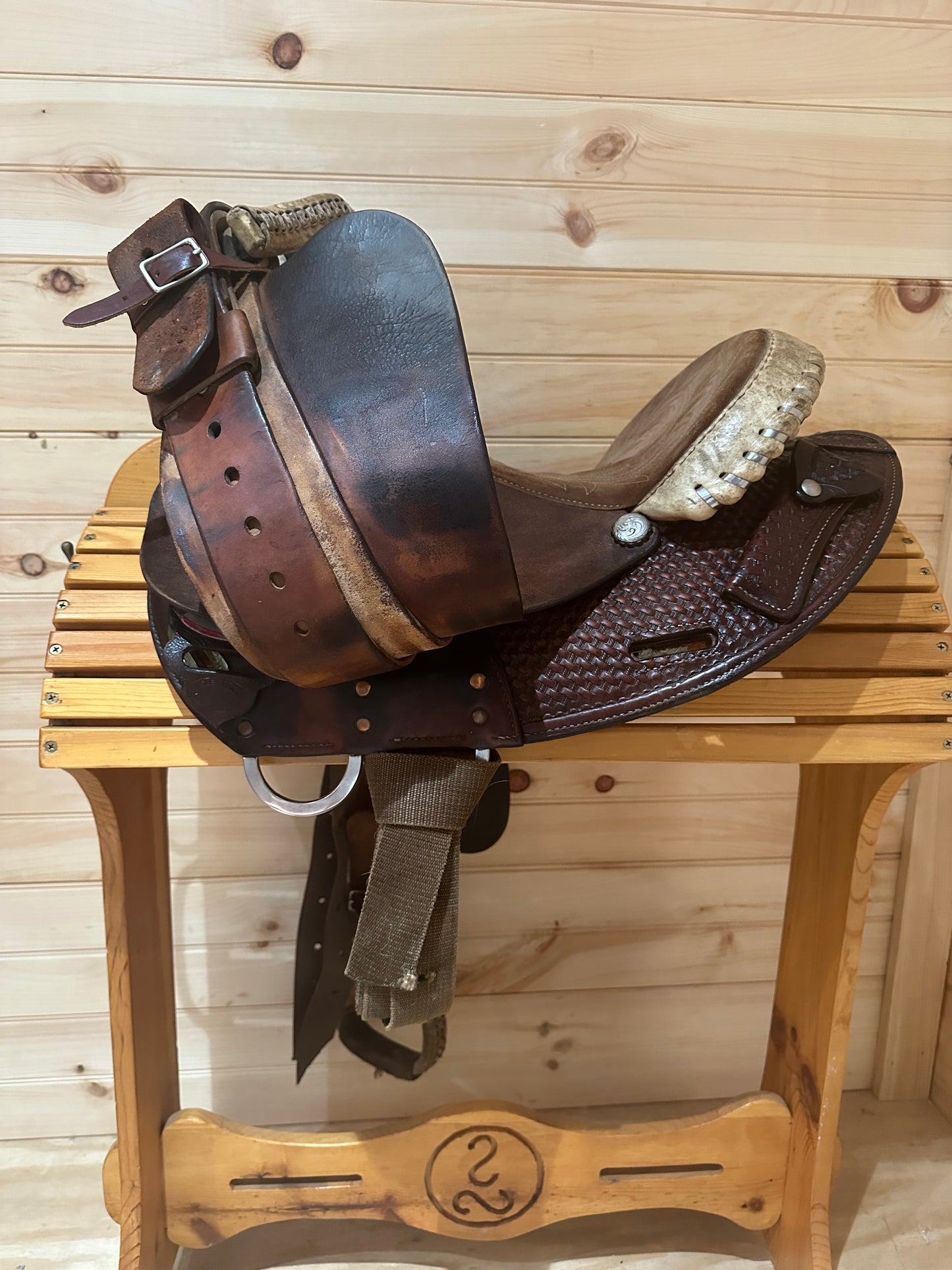 13” Circle Y Barrel Racing Western Saddle Model 2751