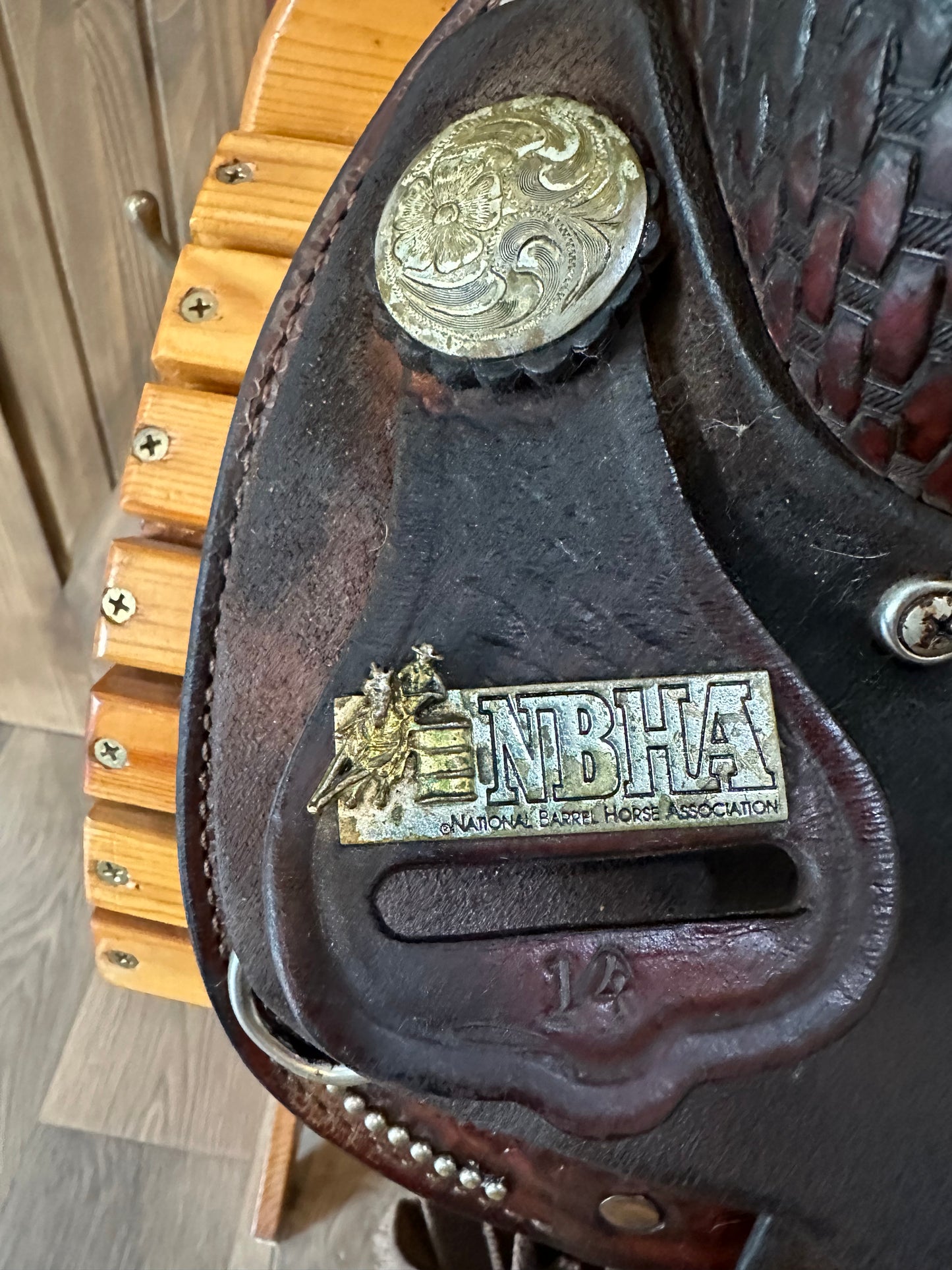 14” Tex Tan Hereford NBHA Liberty II Barrel Racing Saddle