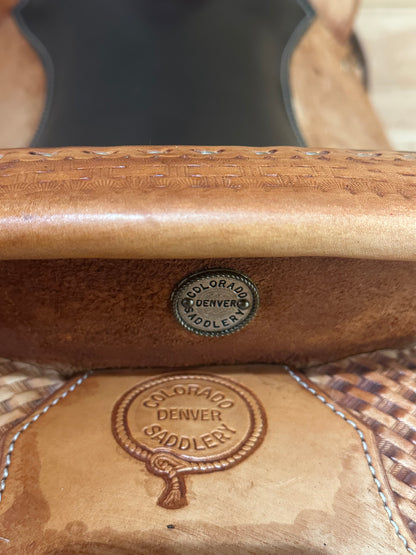 16” Colorado Saddlery “Hat Creek Roper” Western Saddle Model 0-306
