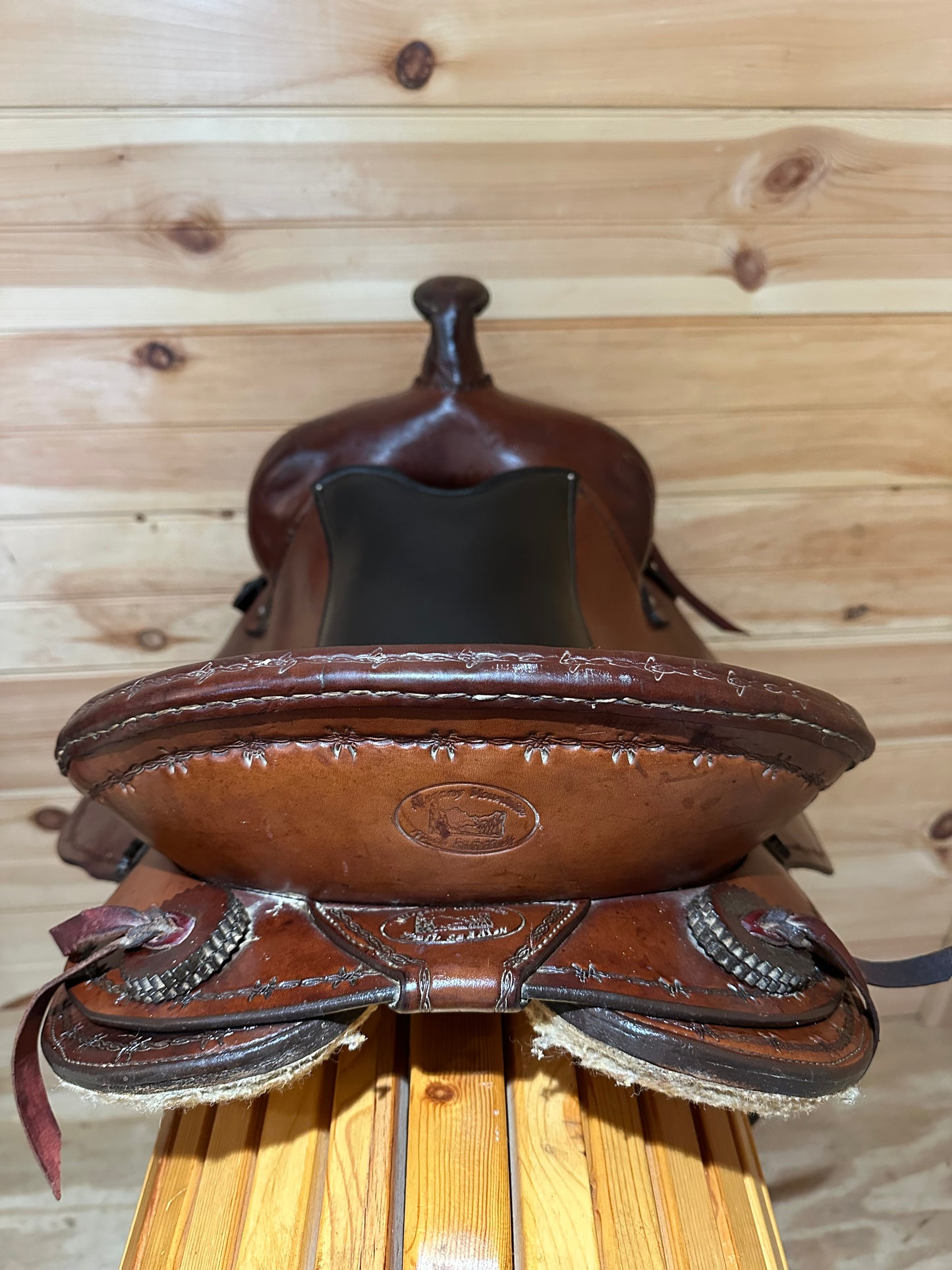 16” Allegany Mountain Trail Saddlery Gaited Western Saddle