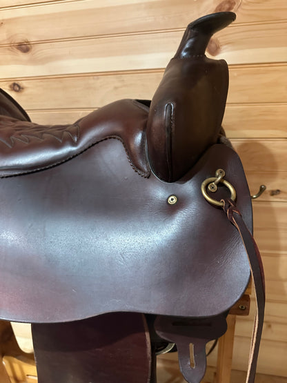 18.5” Tucker High Plains Western Trail Saddle Model 260
