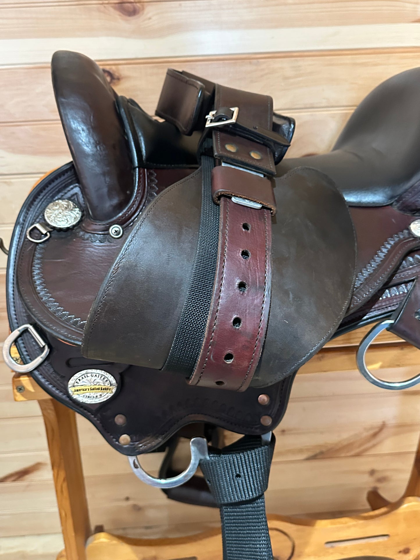 16” Circle Y Virginia Flex2 Trail Gaiter Gaited Endurance Saddle Model 1588 (2020)