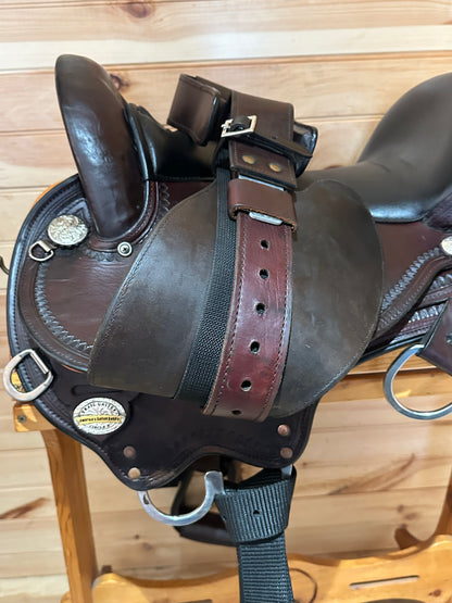 16” Circle Y Virginia Flex2 Trail Gaiter Gaited Endurance Saddle Model 1588 (2020)