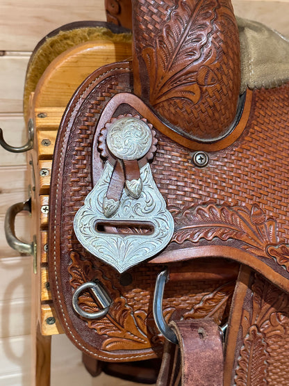 14” Alamo Saddlery Western Show Saddle