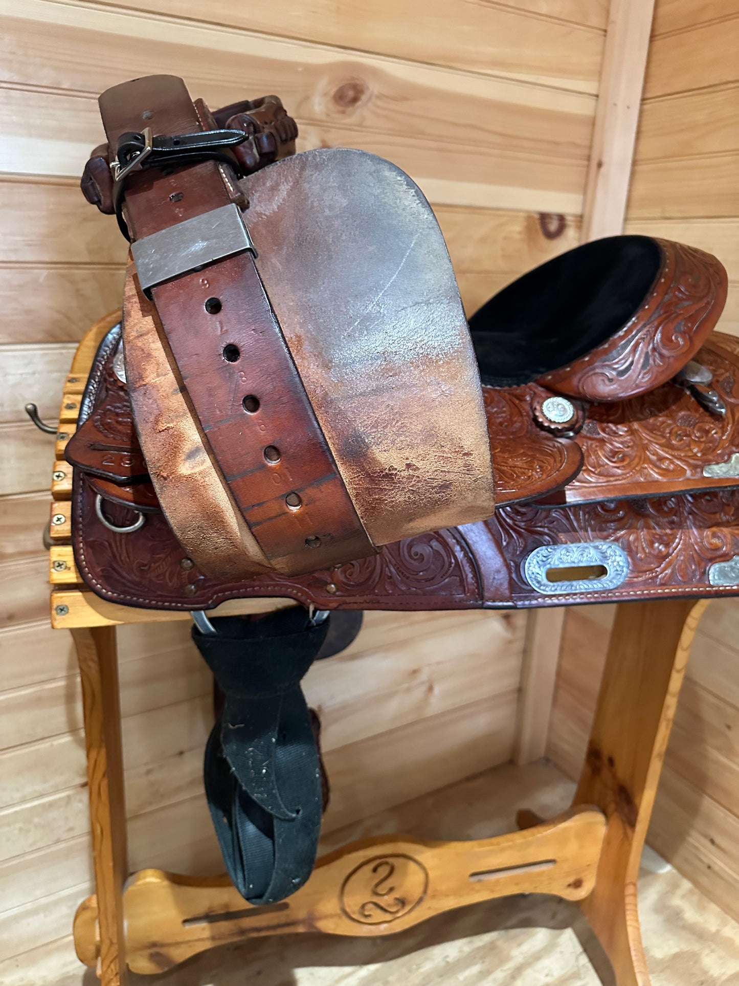 15” Billy Cook Western Show Saddle Model 290