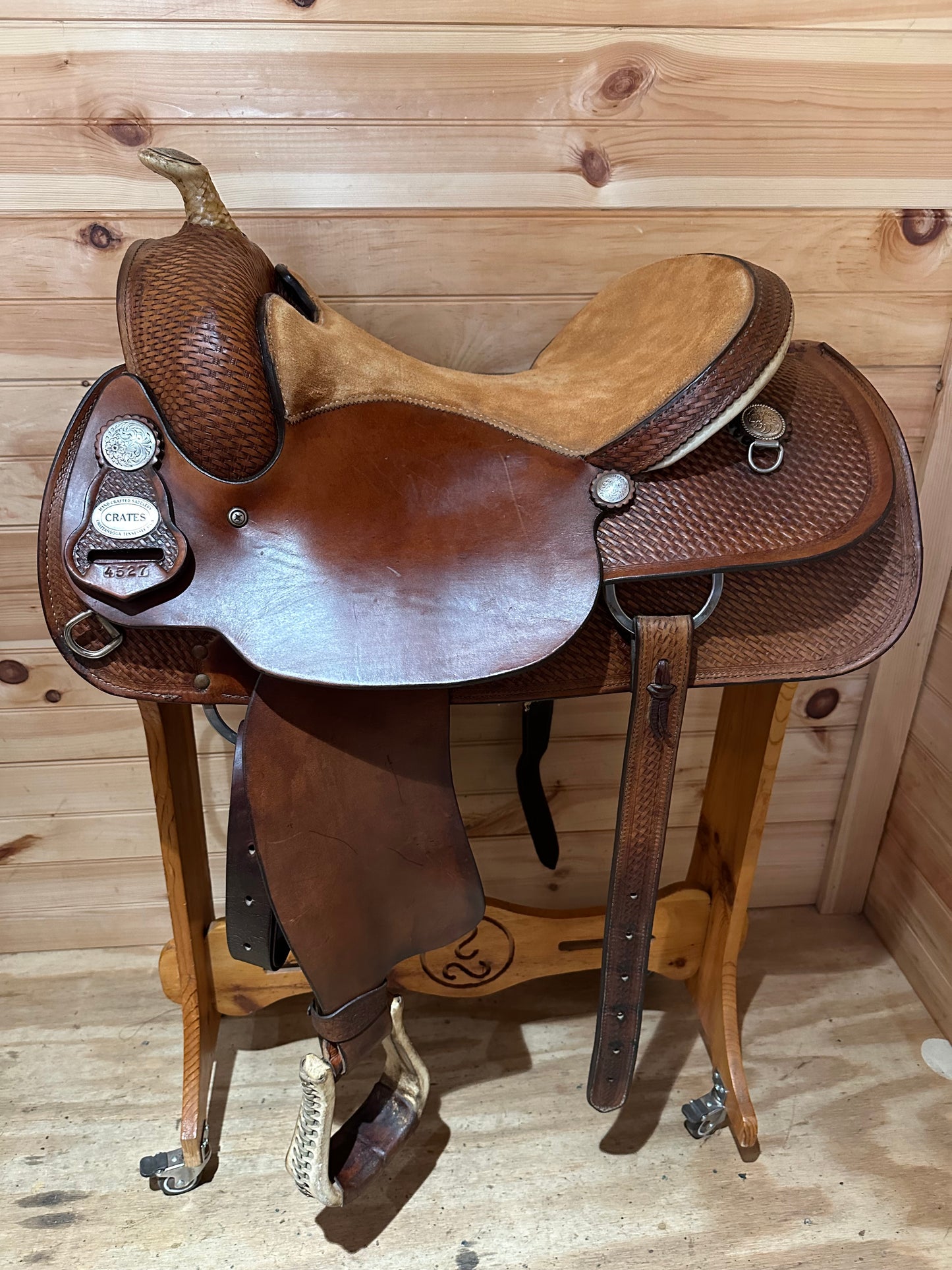 16” Crates Equi-Fit Reiner Western Saddle Model 4527