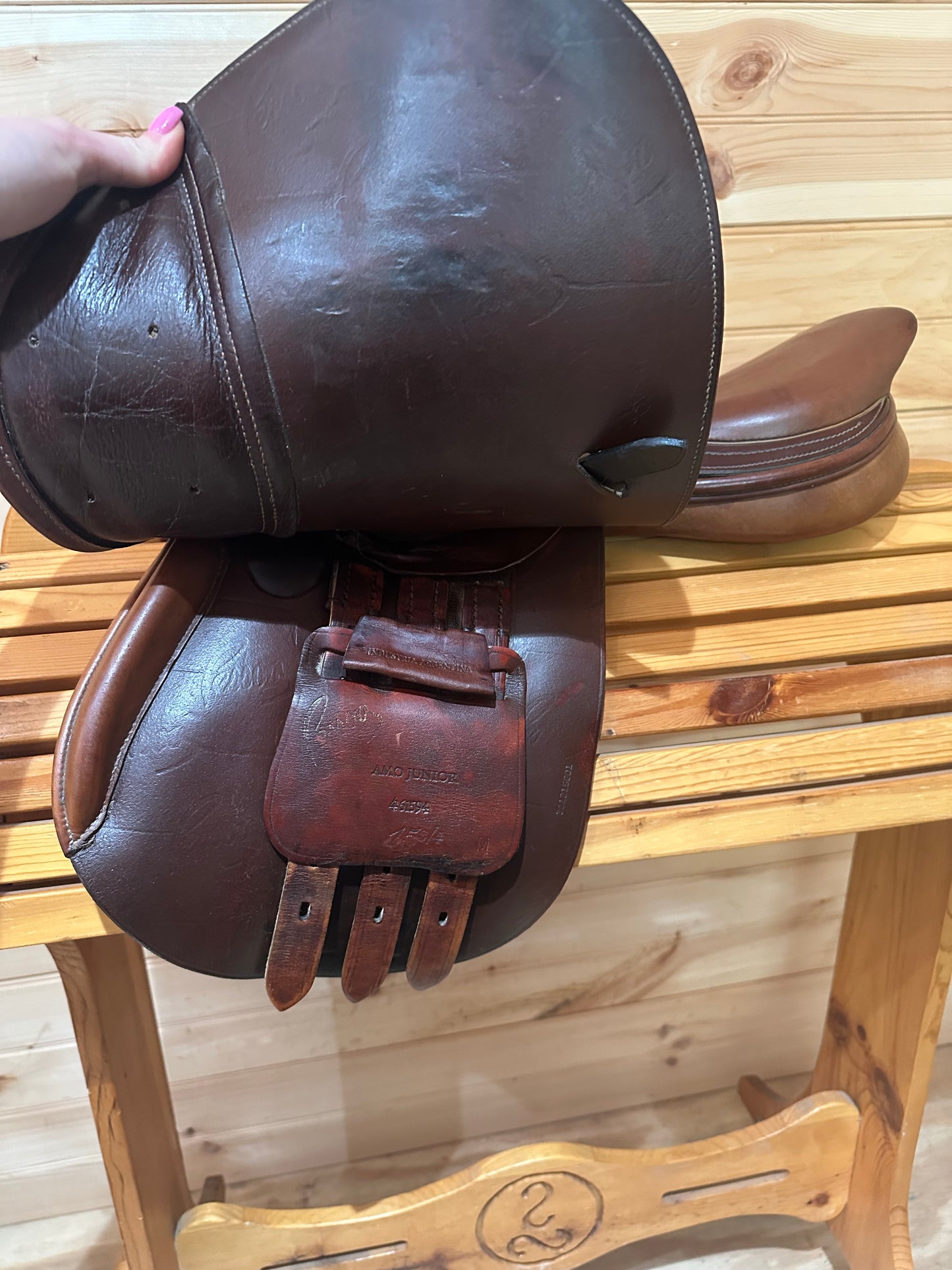 15 3/4” Pessoa AMO Junior Close contact Saddle Model 461594