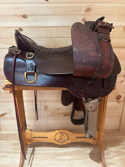 18.5” Tucker Cheyenne Western Trail Saddle Model 157