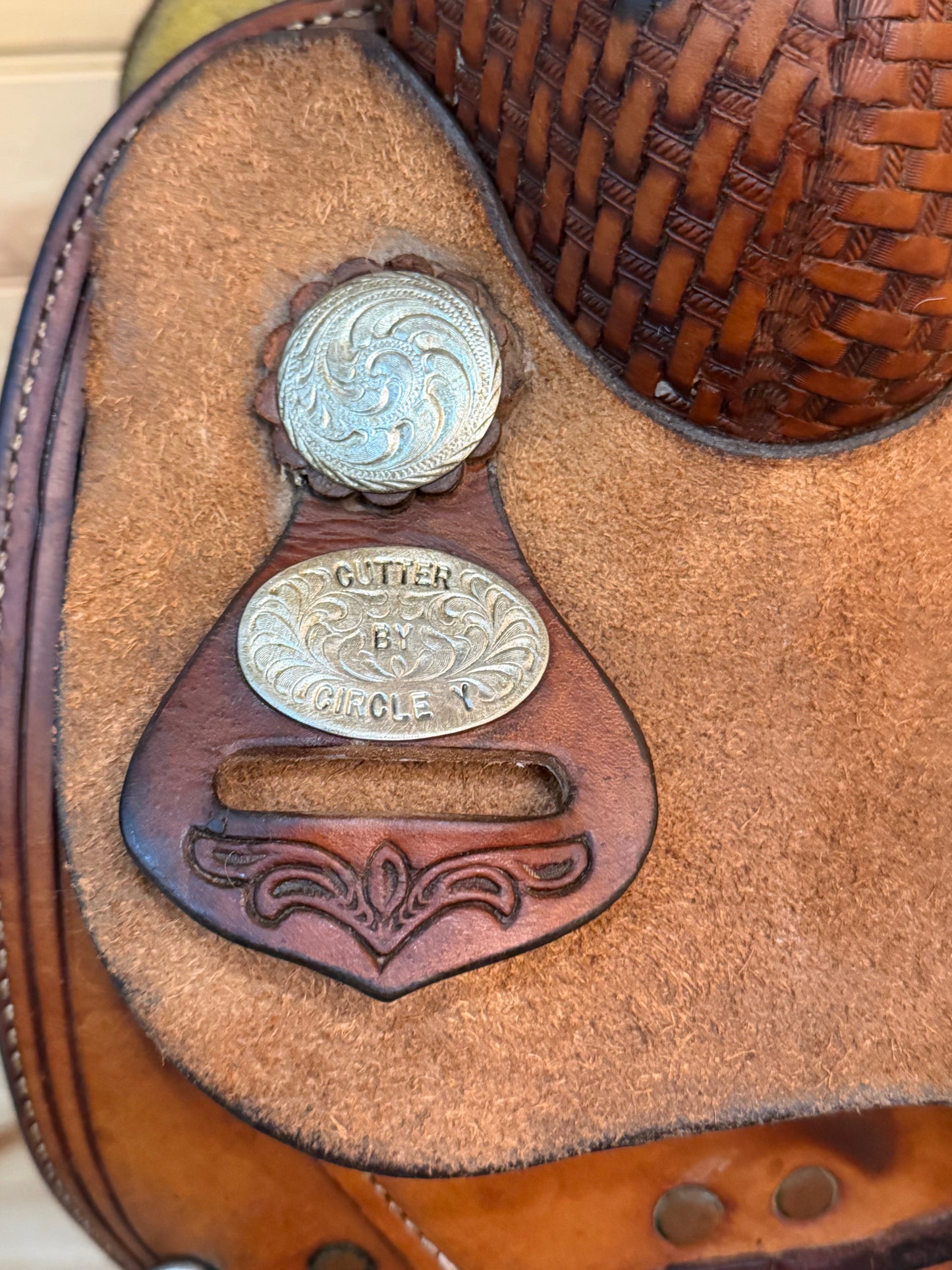 17” Circle Y Pro Cutter Western Saddle Model 2530