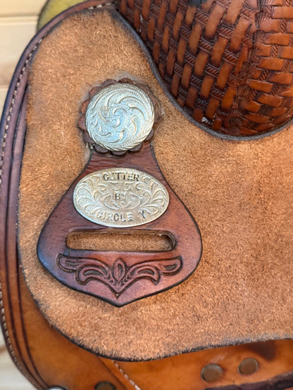 17” Circle Y Pro Cutter Western Saddle Model 2530