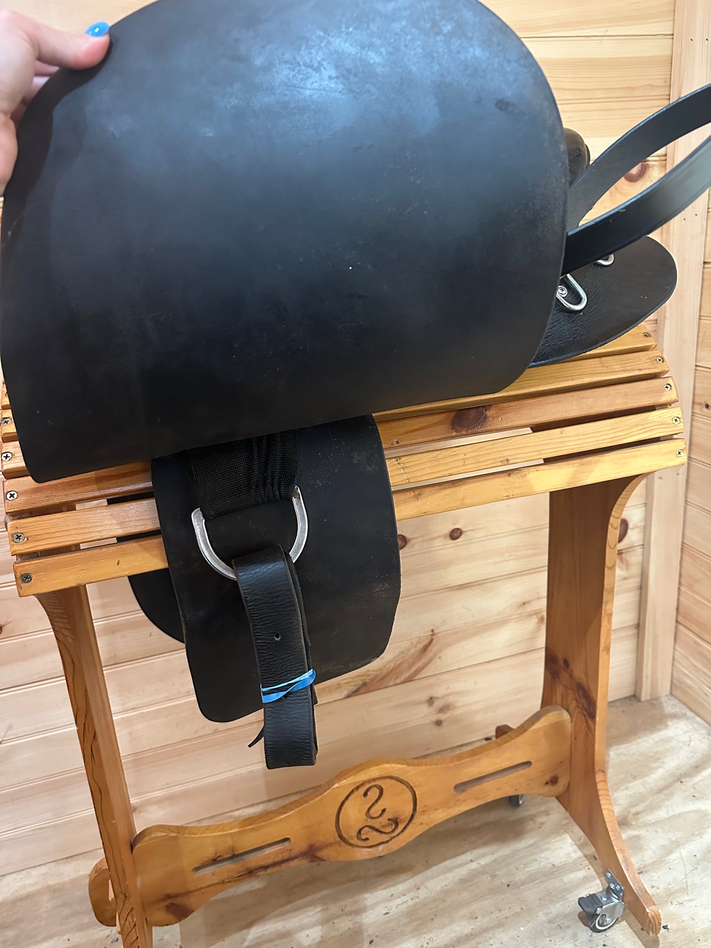 17” Large Steele Plantation Endurance Trail Saddle