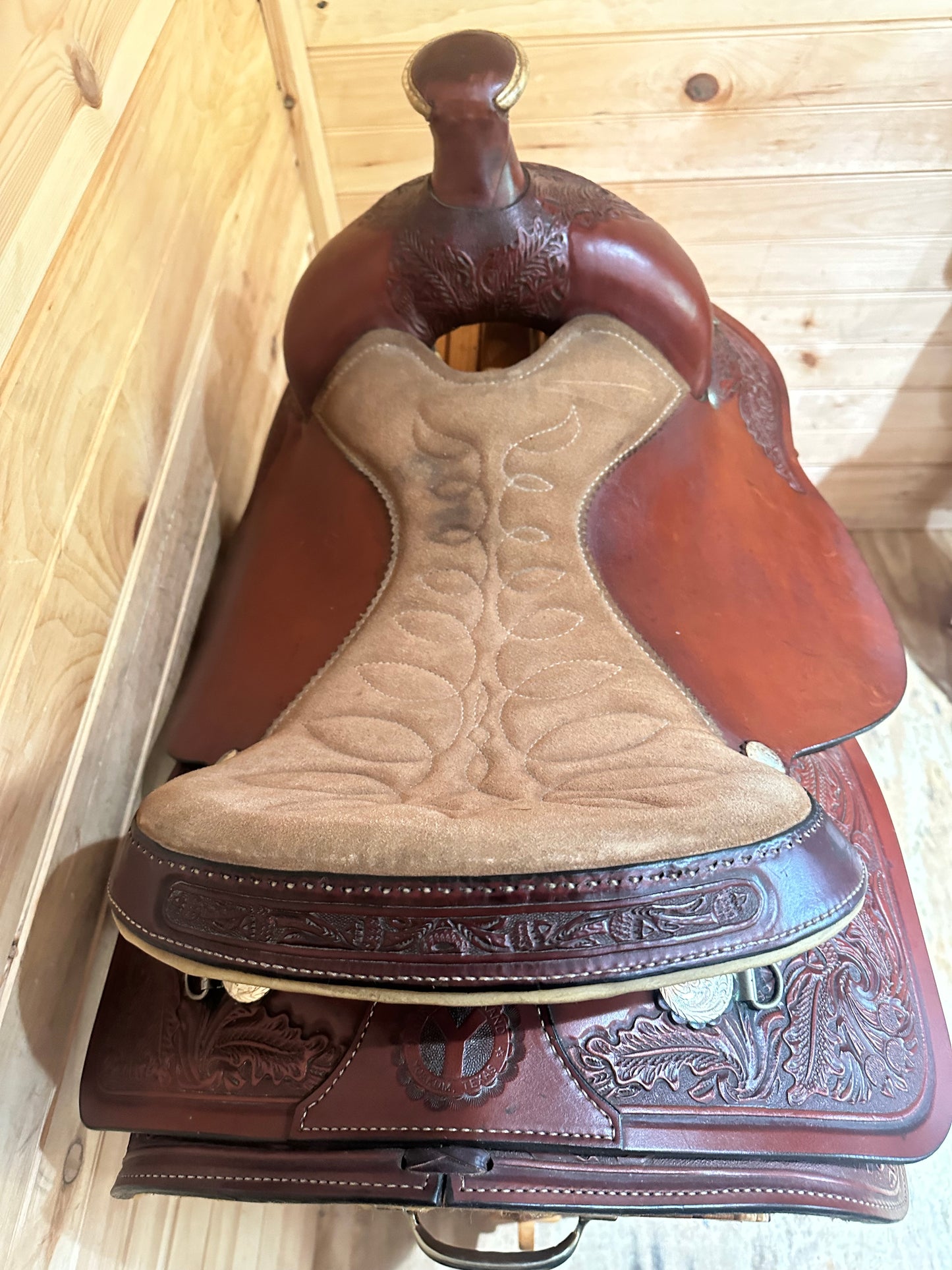 16” Circle Y Team Roper Western Saddle Model 2709