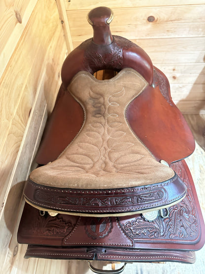 16” Circle Y Team Roper Western Saddle Model 2709