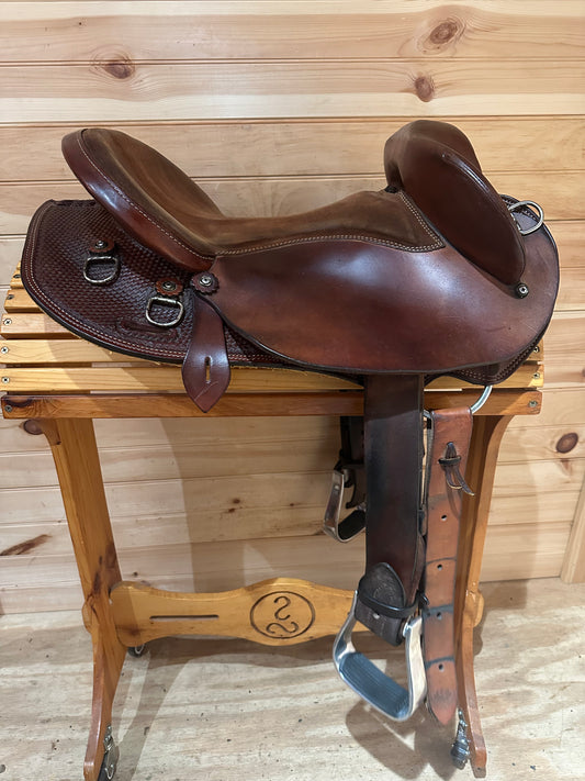 15” MCS Guy McLean Cattleman Aussie Stock Saddle