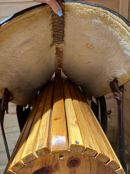 14.5” SRS Saddlery Paul Taylor Barrel Racing Saddle