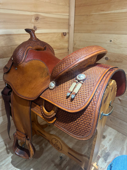 15” Pard’s Advantage Reiner Western Saddle