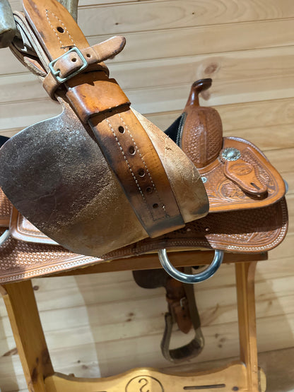 19” Teskey’s Reining Western Saddle