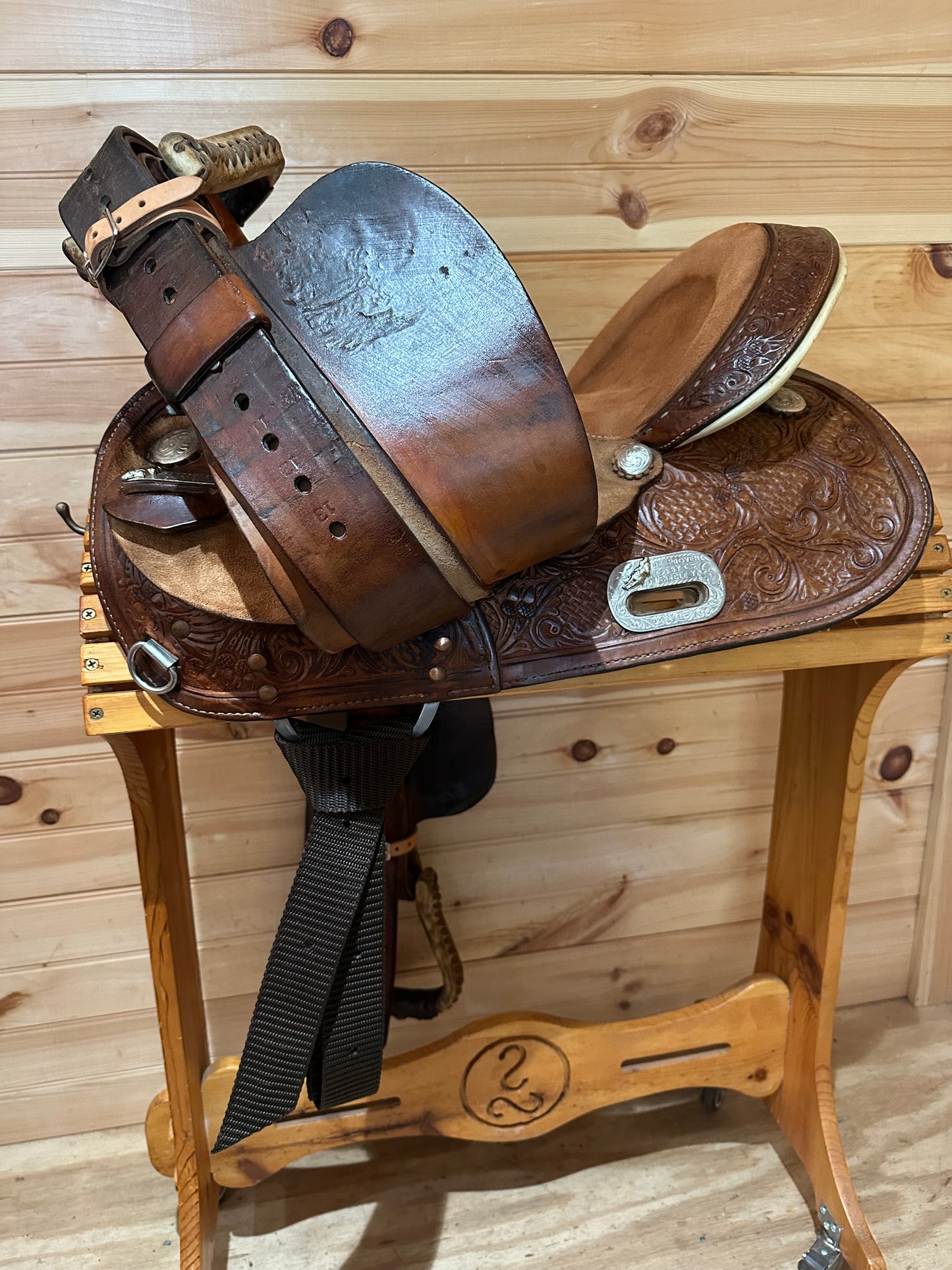 15” Circle Y Proven Barrel Racing Western Saddle