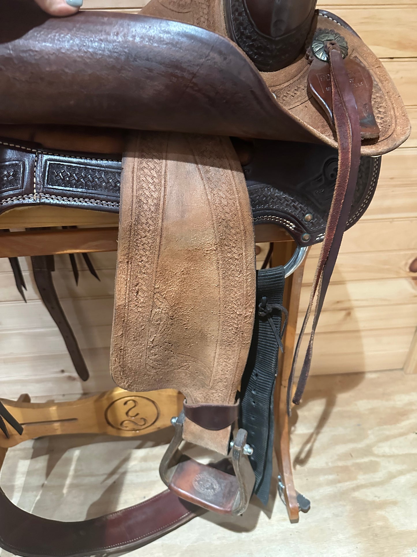 17” Teskey’s Stuart Rybak Cow Horse Western Saddle