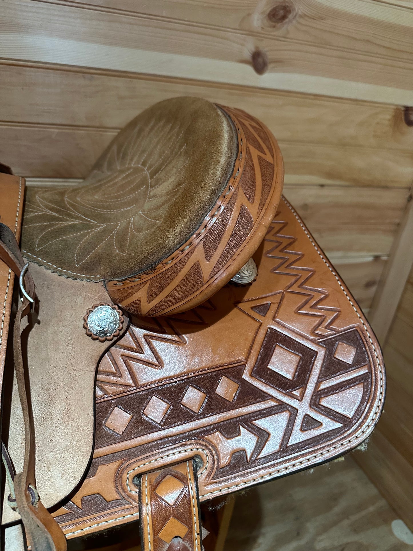 14” Dale Fredericks Saddlesmith Barrel Racing Saddle Model 21544