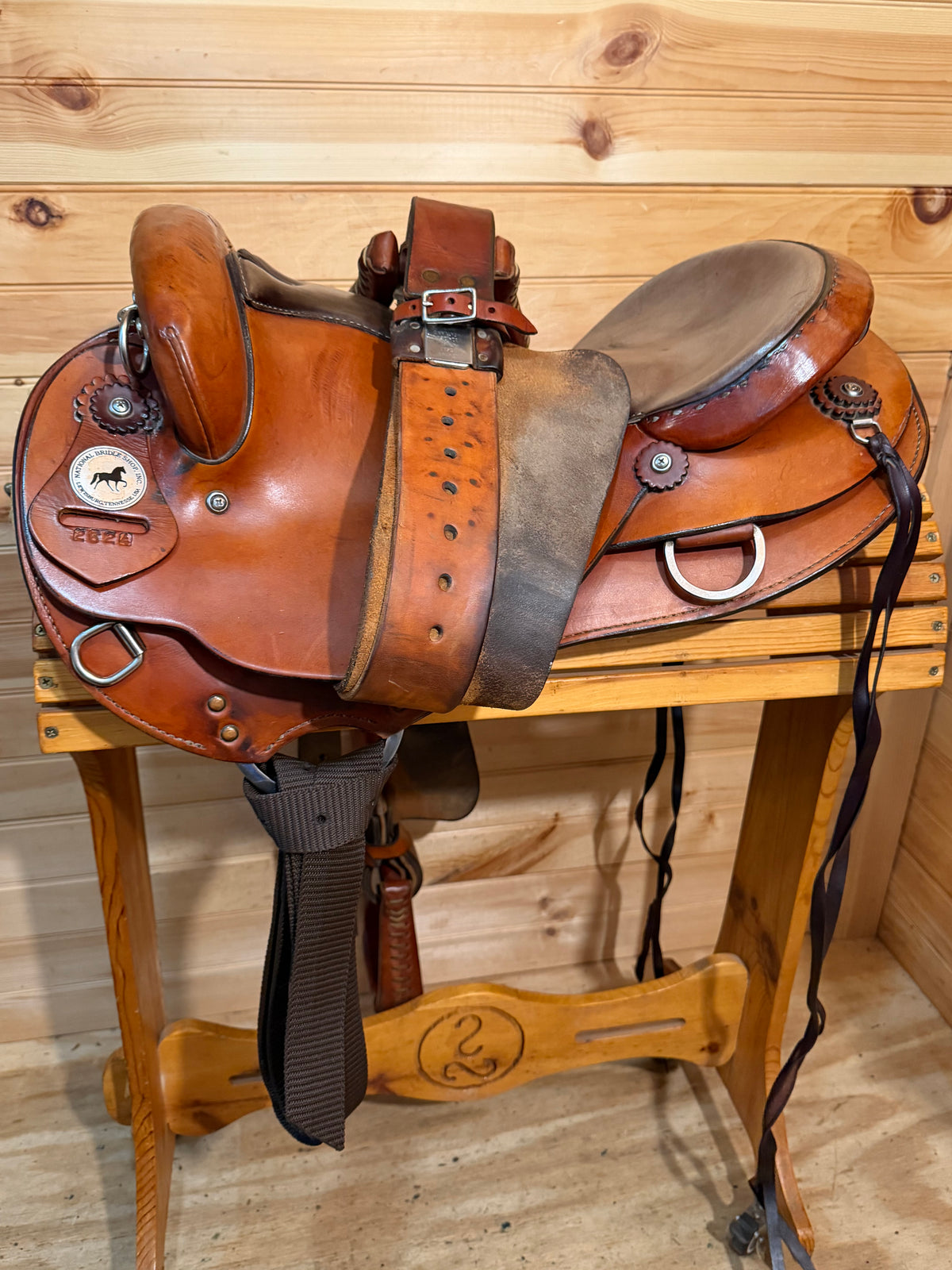 16.5” National Bridle Shop Gaited Endurance Saddle Model 2624