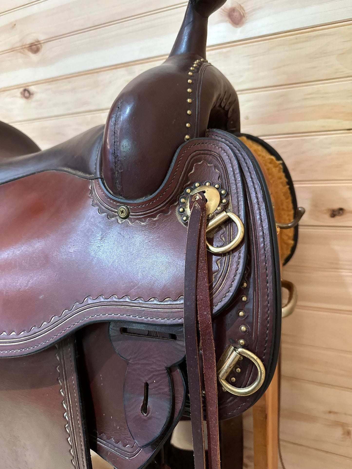 16” Circle Y Flex2 Shawnee Western Trail Saddle Model 1653