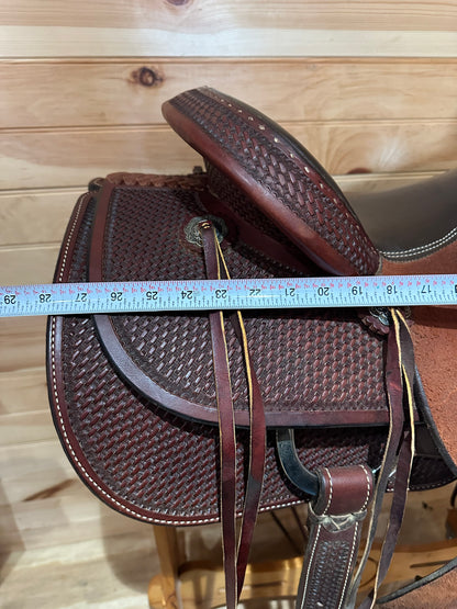 16” Diamond K Saddlery Ranch Roper Western Saddle