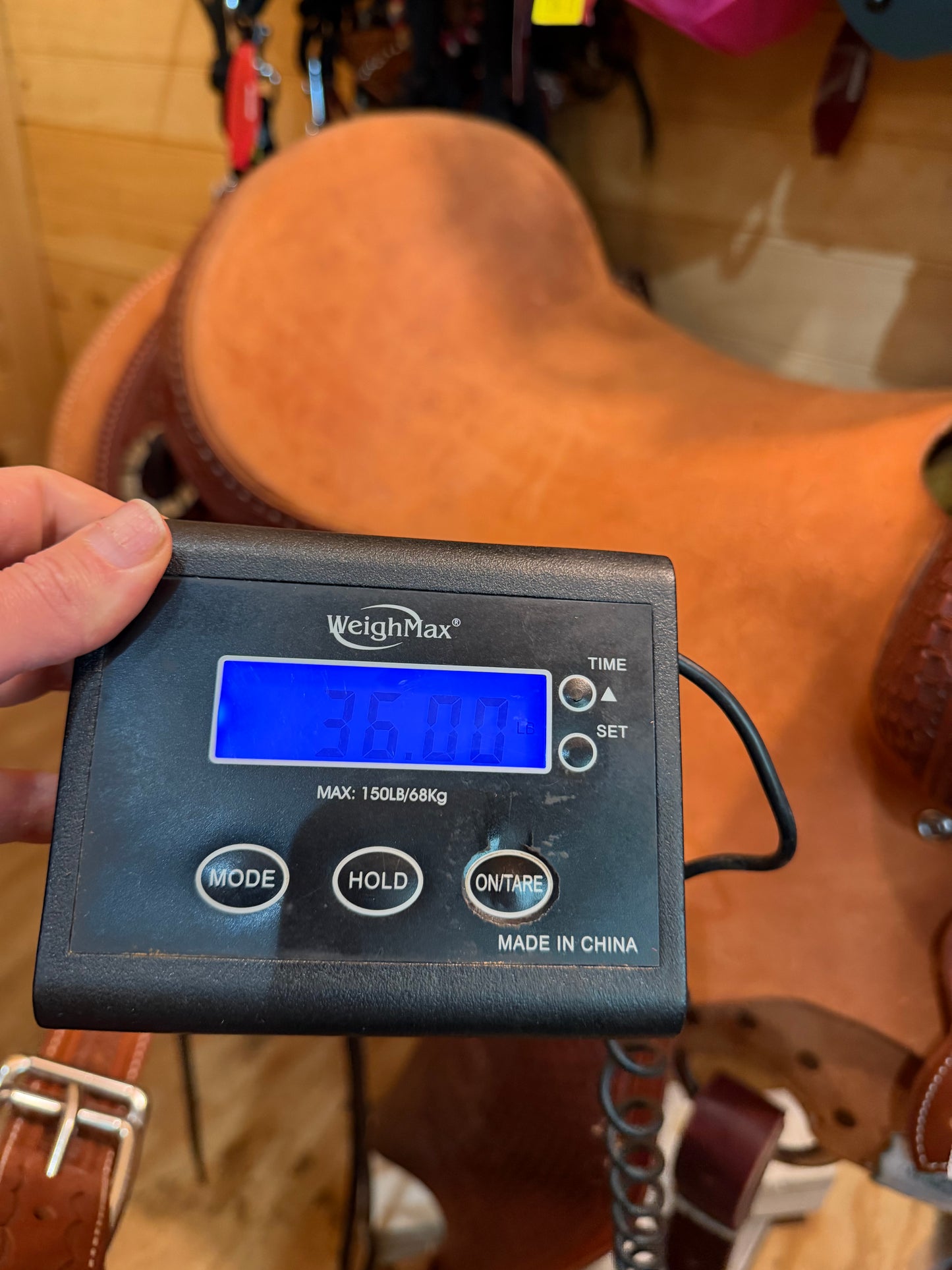 15.5" Paul Taylor Cowboy Ranch Western Saddle