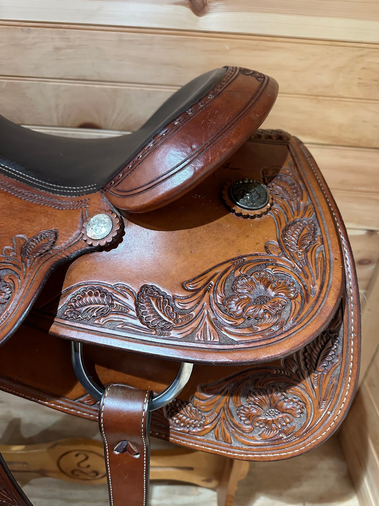 16” Sergeants Texas Classic Western Reining Saddle