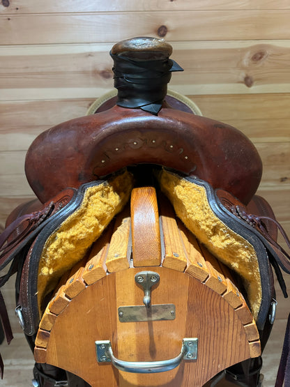 18” Circle Y All-Around Ranch Roper Western Saddle Model 1124