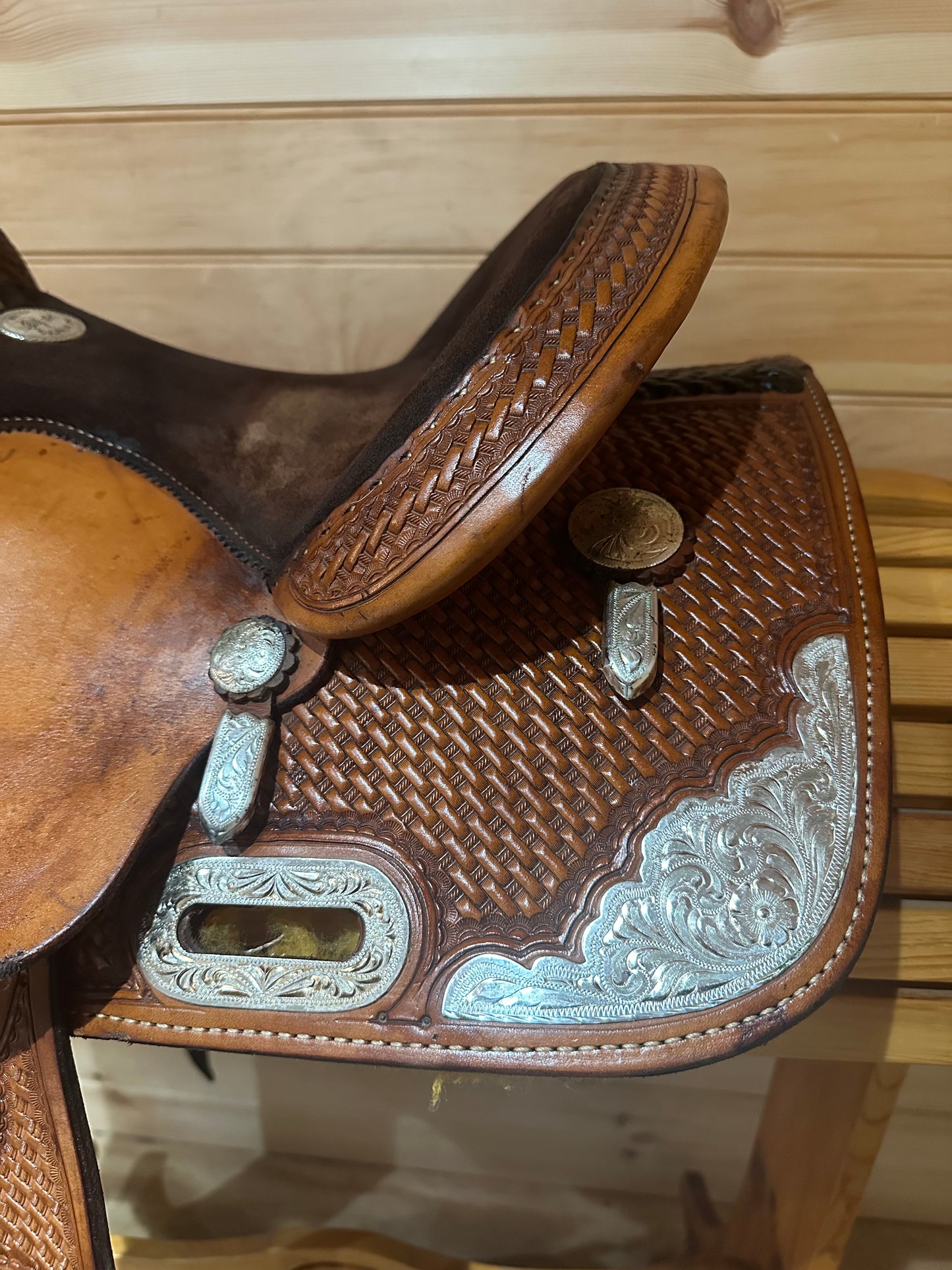 12” Billy Cook Maker Youth Western Show Saddle Model 3295