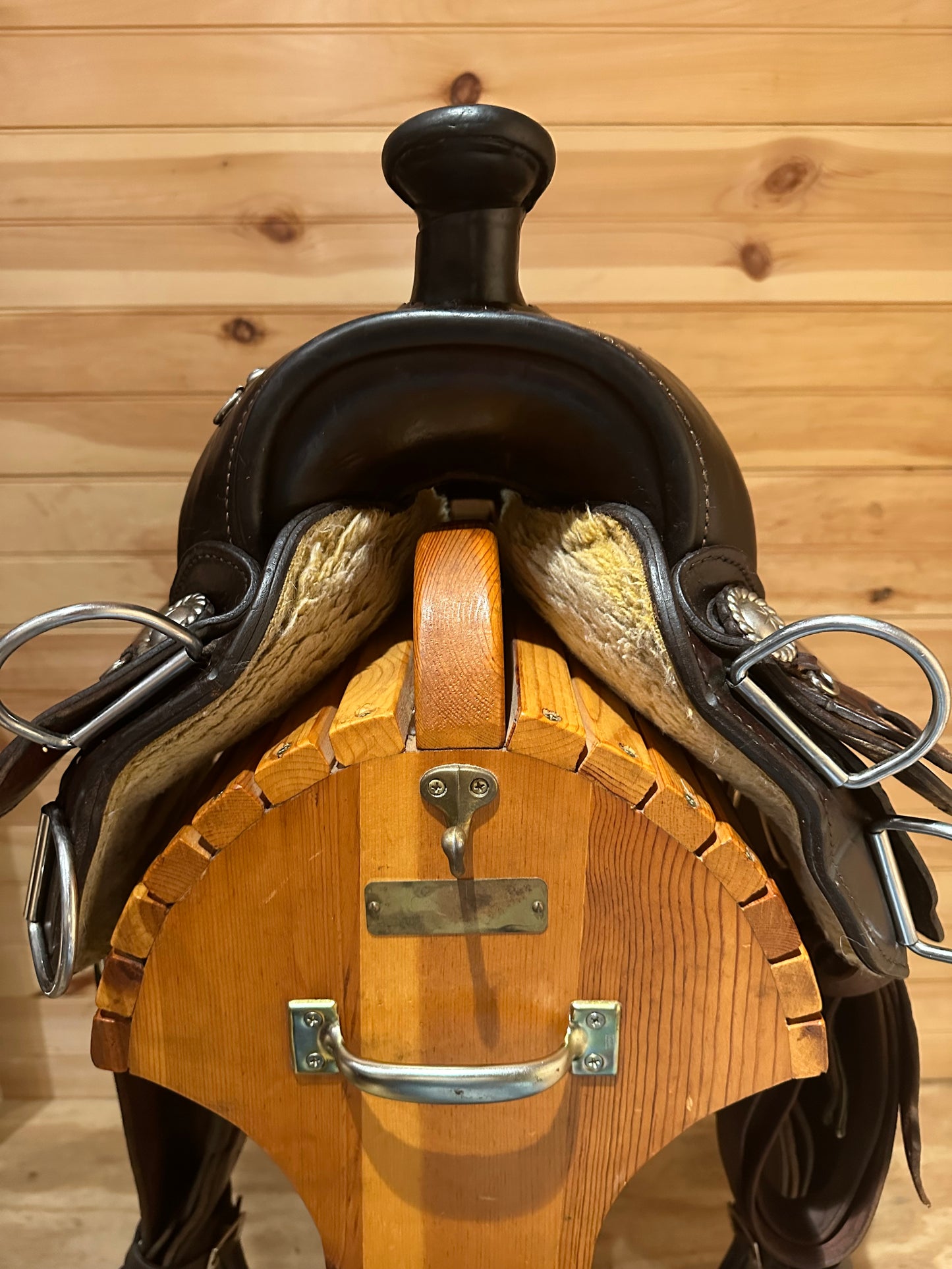 15” Circle Y Arabian Western Equitation Training Saddle Model 2130