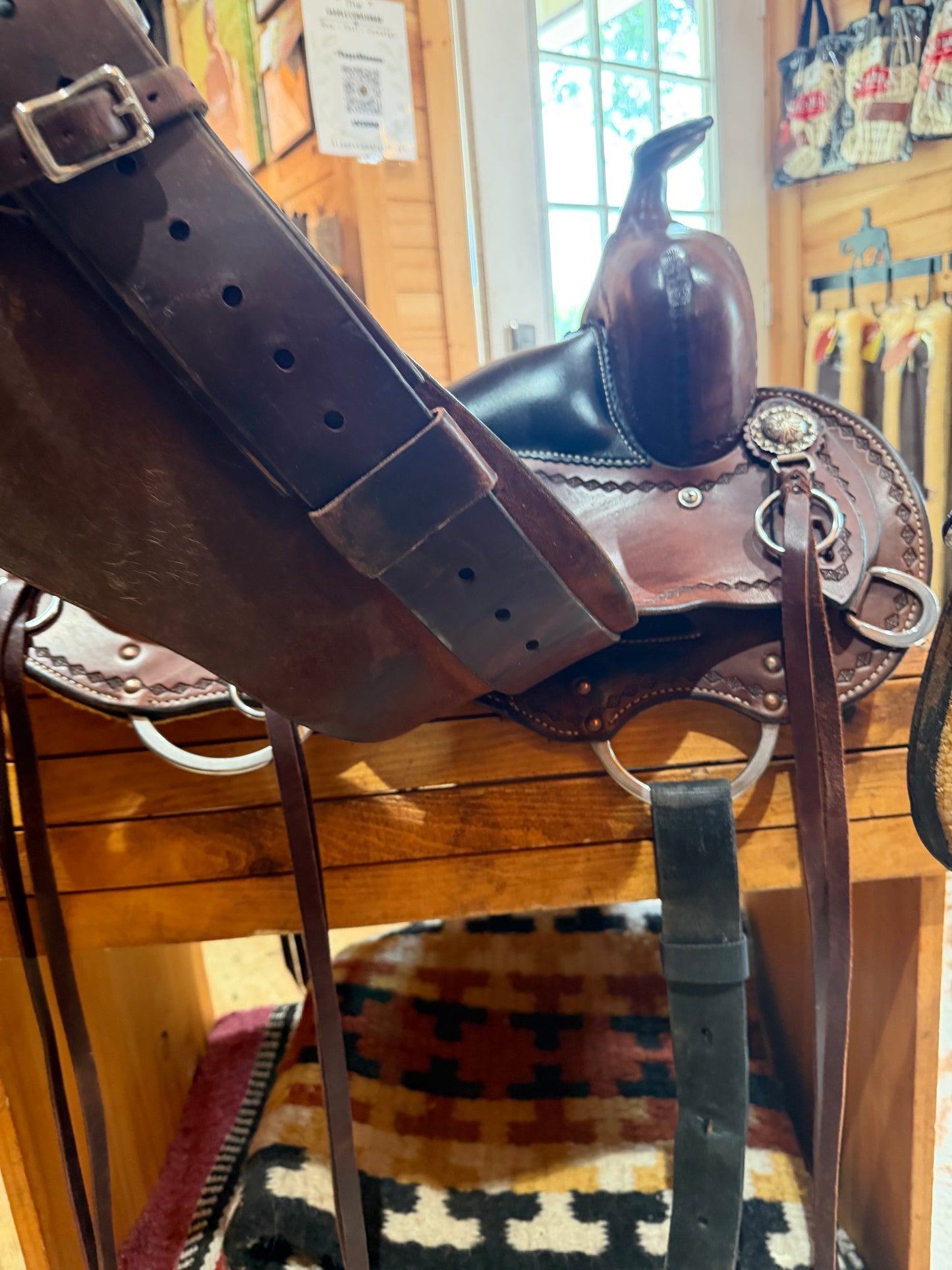 15” Cashel Round Skirt by Martin Saddlery Western Trail Saddle (2022)