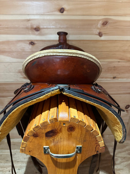 16” Circle Y All-Around Ranch Roper Western Saddle Model 1124