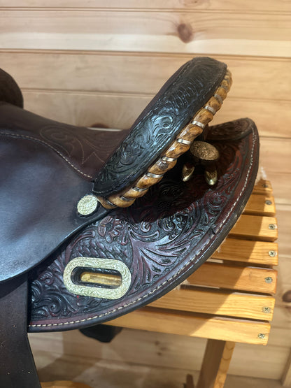 14” Circle Y Martha Josey Ultimate Barrel Racing Saddle Model 1173