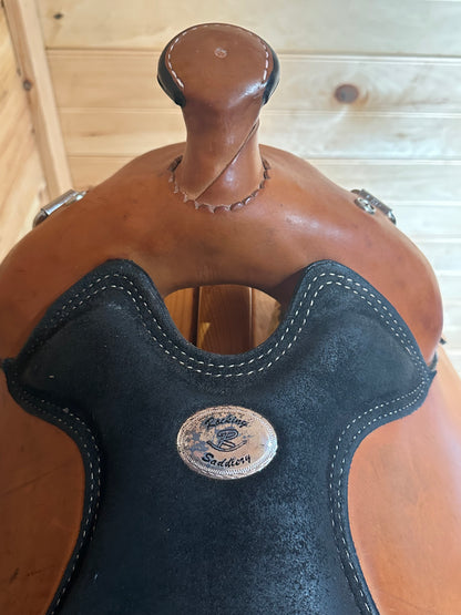 17” Rocking R Western Work Training Saddle Model 1300