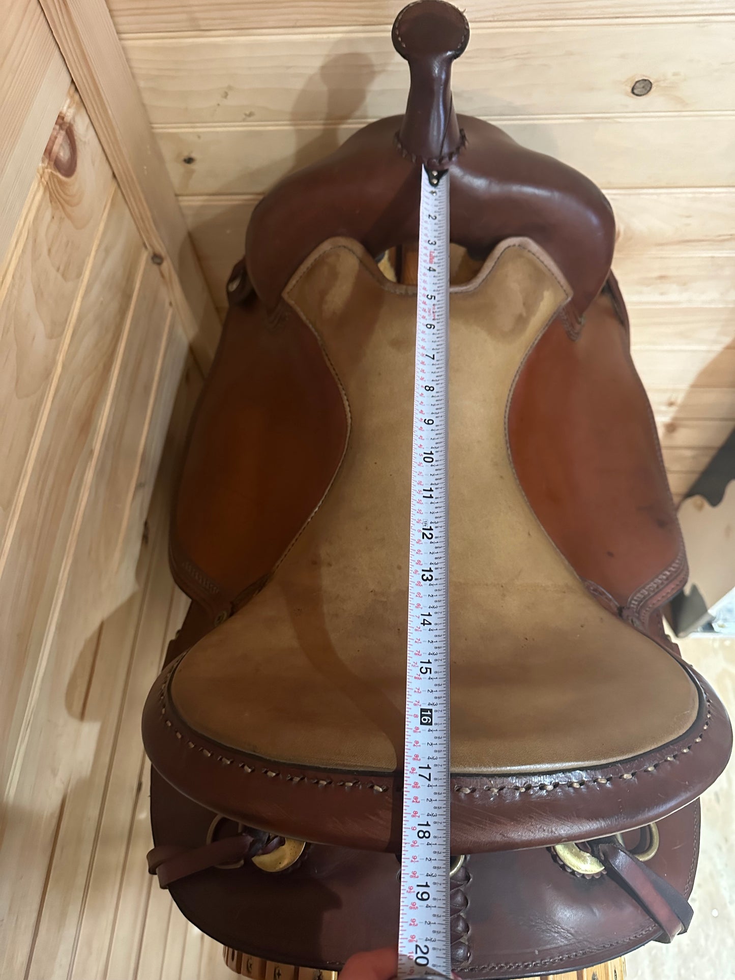 17” Circle Y Team Penning Western Saddle Model 1631