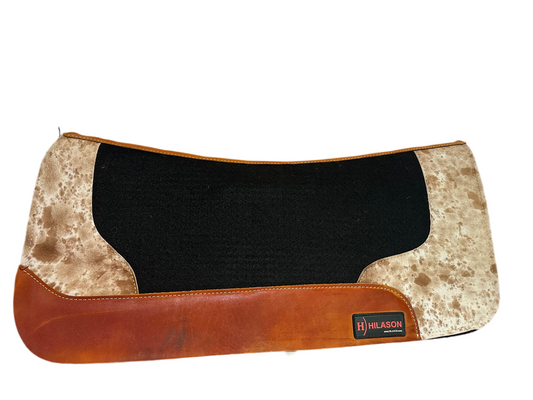 Hilason Wool Felt Western Saddle Pad, 32”L x 32”D x1”
