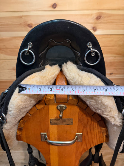 16” Imus 4-Beat Elite Gaited Endurance Trail Saddle & Breastcollar