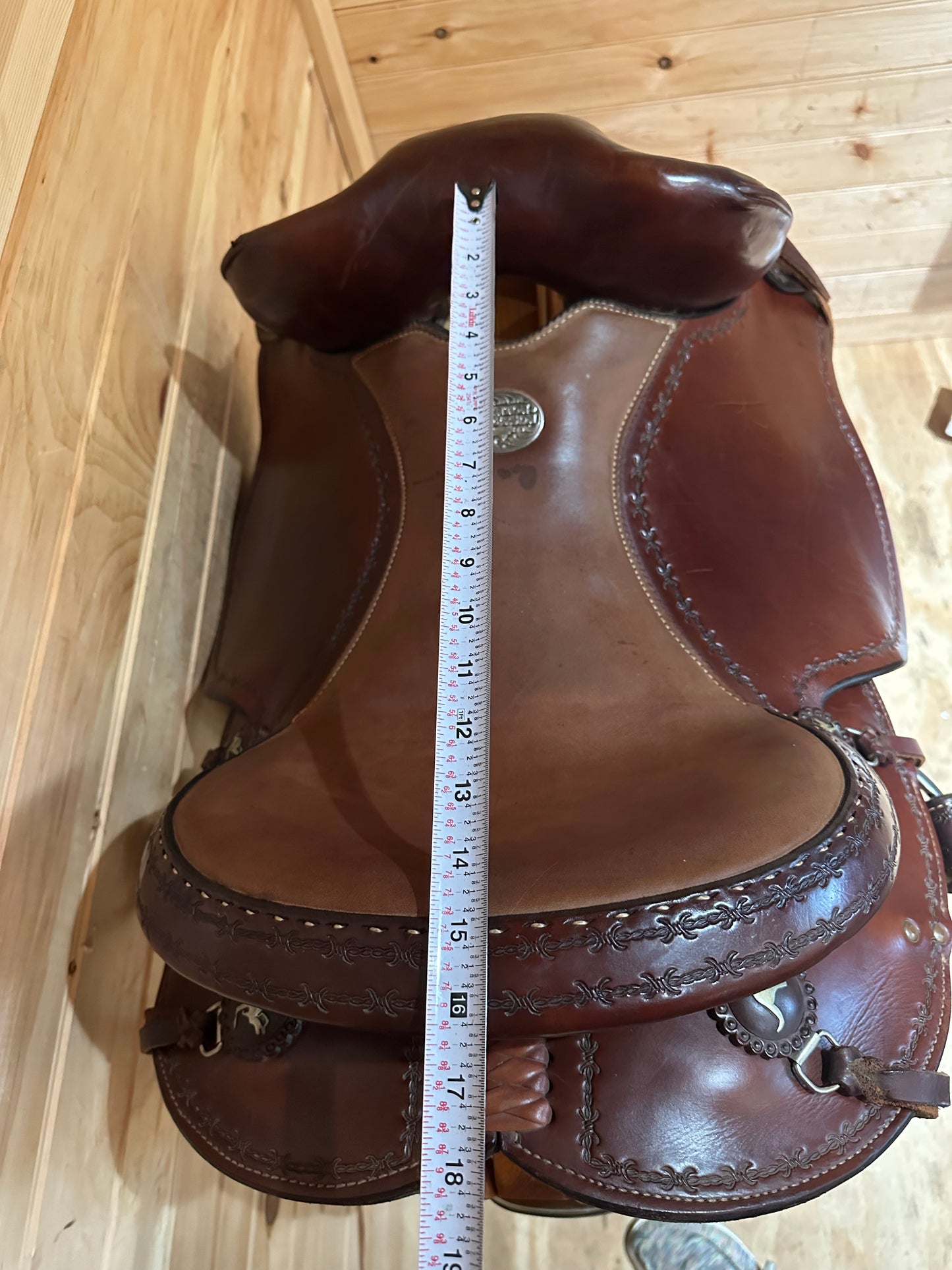 14” Clinton Anderson Aussie Stock Saddle by Martin Saddlery