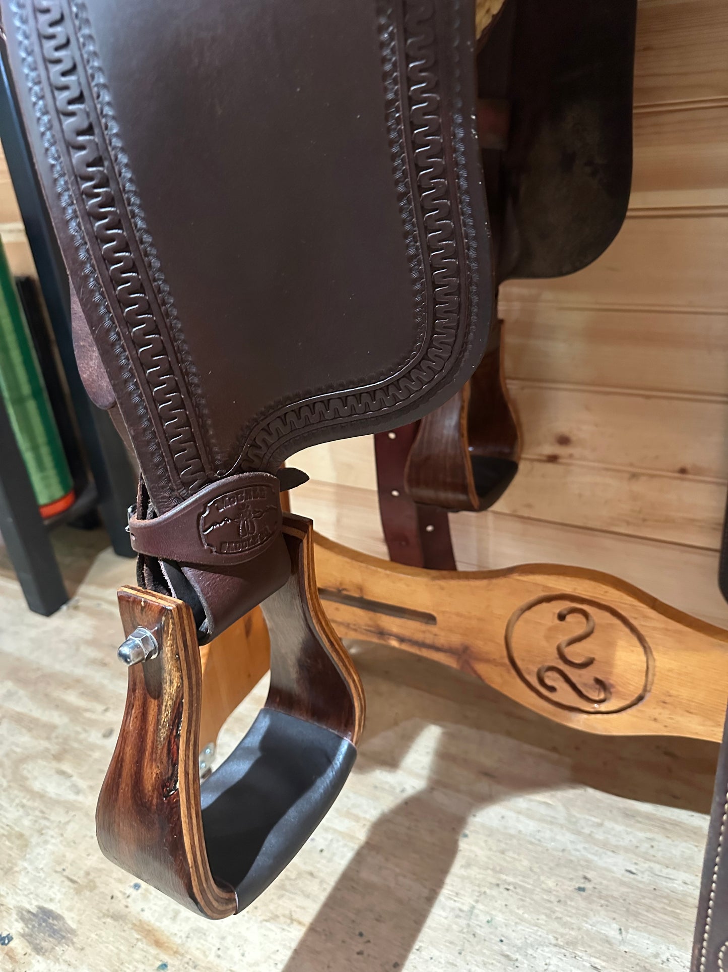 15.5” McCall Cowhorse Western Saddle Model 690 1203