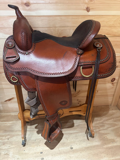 16” Tex Tan Tex-Flex Western Trail Saddle Model 08-TF408-6