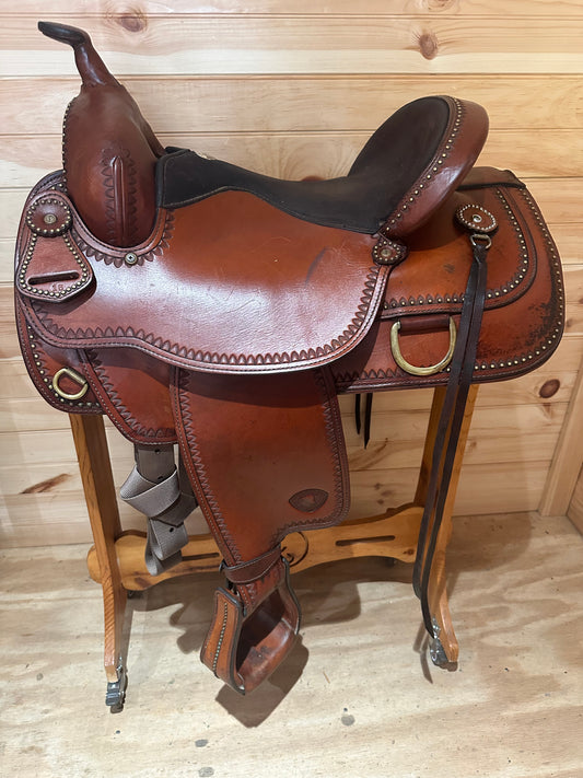 16” Tex Tan Tex-Flex Western Trail Saddle Model 08-TF408-6