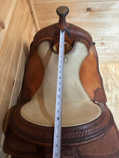 17” Billy Cook Maker Sulphur OK Reiner Western Saddle Model 6005
